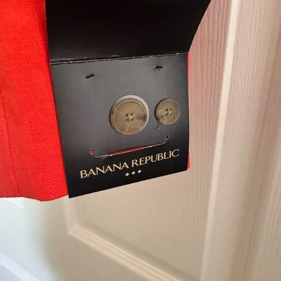 Women's Banana Republic Coral Color Blazer - Picture 8 of 8